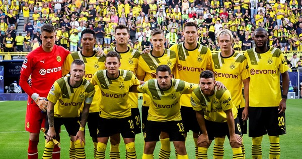 Đội Dortmund đang nhất bảng F giải Champions League 2023/2024